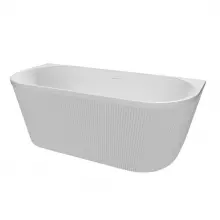 Wanna przyścienna ryflowana AD Naturalnie GAULI LINE 160cm